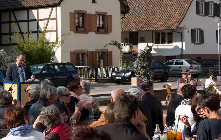 Narrenfigur Lindenplatz